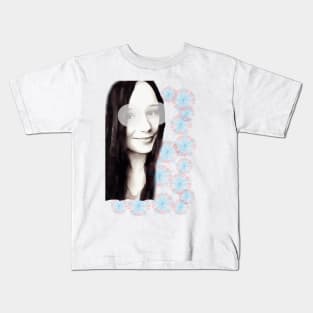 The Girl with the glasses Kids T-Shirt